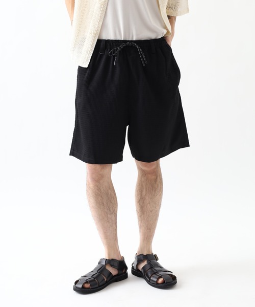 FLASH PACKER(フラッシュパッカー)の「ワッフル・ショーツ(その他パンツ・メンズ・ベージュ/グリーン/ブラック・XL/L/M)」の18枚目の写真