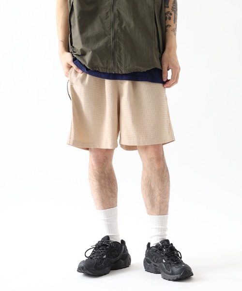 FLASH PACKER(フラッシュパッカー)の「ワッフル・ショーツ(その他パンツ・メンズ・ベージュ/グリーン/ブラック・XL/L/M)」の22枚目の写真