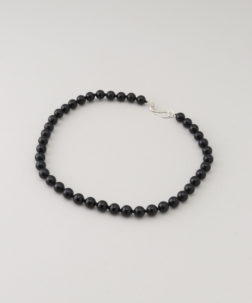 OCUCCI/オクチ STONE8mm 40CM CHOKER ONYX（ネックレス）｜FRAMeWORK
