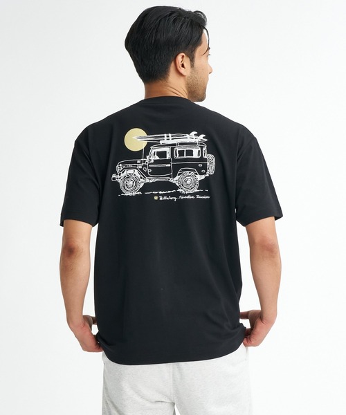BILLABONG(ビラボン)の「BILLABONG メンズ MAKING TRACKS Tシャツ 【2026年夏モデル】(Tシャツ/カットソー・メンズ・オフホワイト/ブラック・MEDIUM/LARGE/X-LARGE)」の9枚目の写真