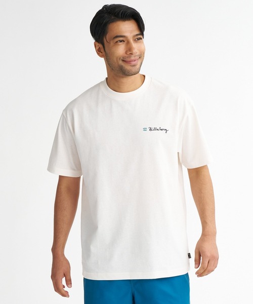 BILLABONG(ビラボン)の「BILLABONG メンズ MAKING TRACKS Tシャツ 【2026年夏モデル】(Tシャツ/カットソー・メンズ・オフホワイト/ブラック・MEDIUM/LARGE/X-LARGE)」の3枚目の写真
