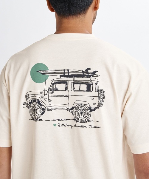 BILLABONG(ビラボン)の「BILLABONG メンズ MAKING TRACKS Tシャツ 【2026年夏モデル】(Tシャツ/カットソー・メンズ・オフホワイト/ブラック・MEDIUM/LARGE/X-LARGE)」の5枚目の写真