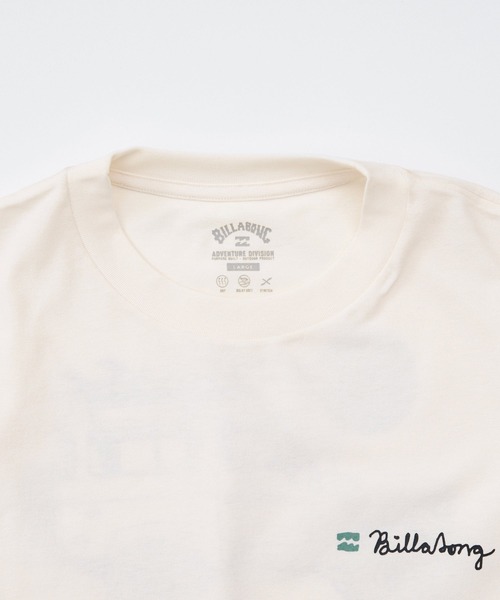 BILLABONG(ビラボン)の「BILLABONG メンズ MAKING TRACKS Tシャツ 【2026年夏モデル】(Tシャツ/カットソー・メンズ・オフホワイト/ブラック・MEDIUM/LARGE/X-LARGE)」の7枚目の写真