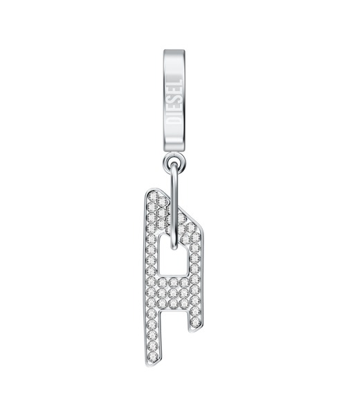 DIESEL(ディーゼル)の「ディーゼル アクセサリー ユニセックス ピアス シルバー DX1706040(ピアス(片耳用)・メンズ・シルバー・FREE)」の1枚目の写真