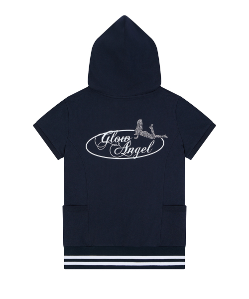 LUVISTRUE(ラヴイズトゥルー)の「SY ANGEL HOOD ZIP UP(NAVY)(パーカー・レディース・その他・FREE)」の4枚目の写真