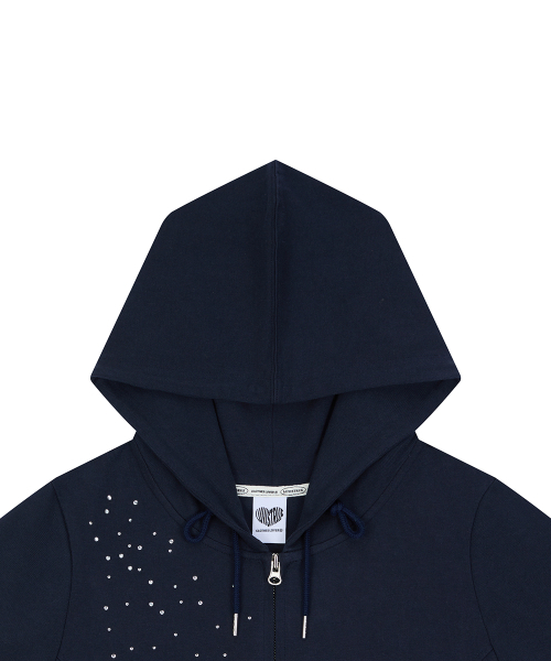LUVISTRUE(ラヴイズトゥルー)の「SY ANGEL HOOD ZIP UP(NAVY)(パーカー・レディース・その他・FREE)」の5枚目の写真