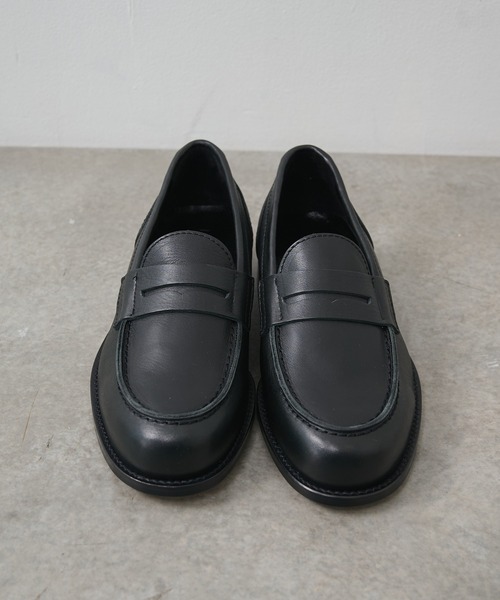 PADRONE(パドローネ)の「【PADRONE/パドローネ】LOAFERS(ローファー・メンズ・ブラック・42/41/40/43)」の2枚目の写真