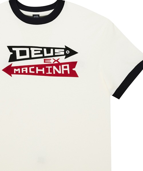 DEUS EX MACHINA(デウスエクスマキナ)の「ARROWS RINGER TEE(Tシャツ/カットソー・メンズ・ホワイト・M/L)」の4枚目の写真