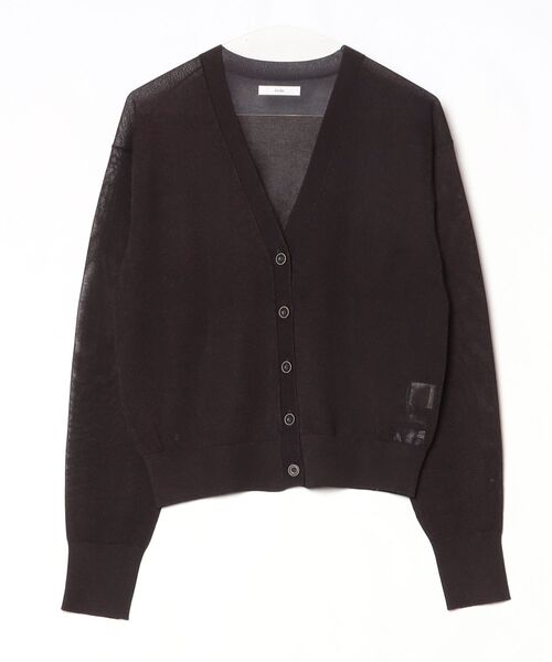 anuke(�A���k�[�N)��Highgauge Sheer Cardigan 62610522(�j�b�g/�Z�[�^�[)