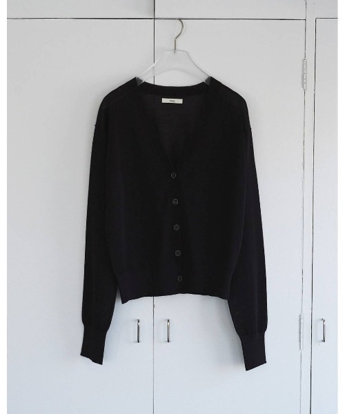 anuke(アンヌーク)の「Highgauge Sheer Cardigan 62610522(ニット/セーター・メンズ・グレイッシュベージュ/ブラウン/ピンク・FREE)」の18枚目の写真