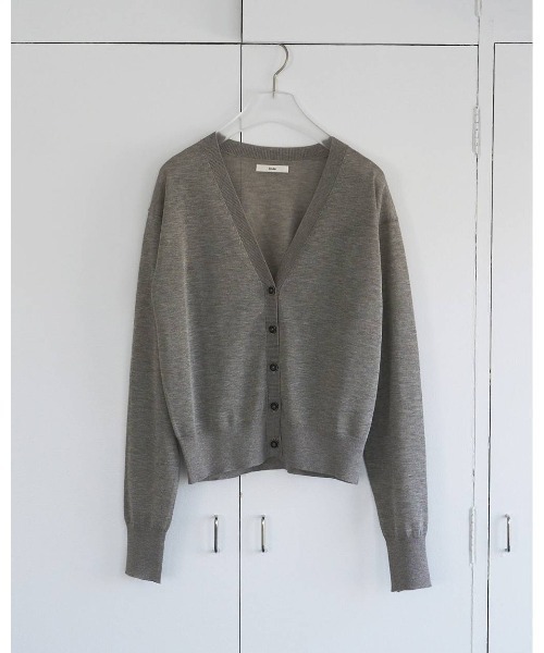 anuke(アンヌーク)の「Highgauge Sheer Cardigan 62610522(ニット/セーター・メンズ・グレイッシュベージュ/ブラウン/ピンク・FREE)」の19枚目の写真