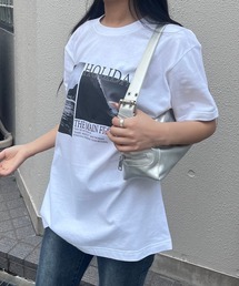 フォトモノクロ半袖Tシャツ