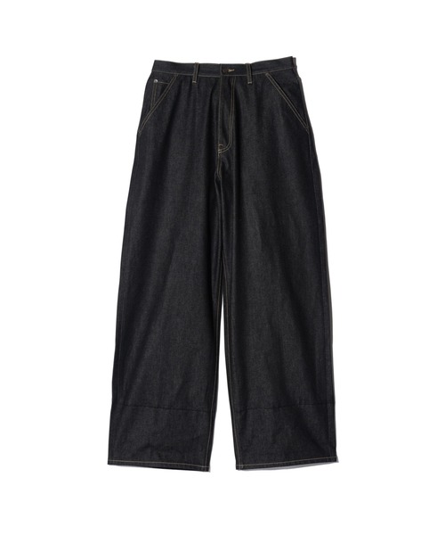 glamb(グラム)の「Roll Up Baggy Denim / ロールアップバギーデニム(デニムパンツ・メンズ・ブラック/インディゴブルー・S/M/L)」の3枚目の写真