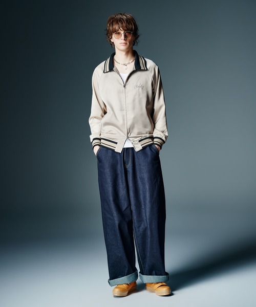 glamb(グラム)の「Roll Up Baggy Denim / ロールアップバギーデニム(デニムパンツ・メンズ・ブラック/インディゴブルー・S/M/L)」の19枚目の写真