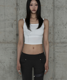 Cross Hotfix Backless Sleeve (White)