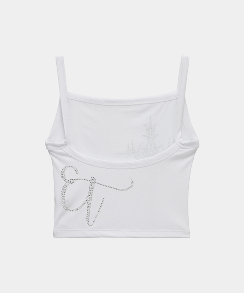 ETRE AU SOMMET(エトレオソメ)の「Cross Hotfix Backless Sleeve (White)(Tシャツ/カットソー・レディース・ホワイト・FREE)」の8枚目の写真