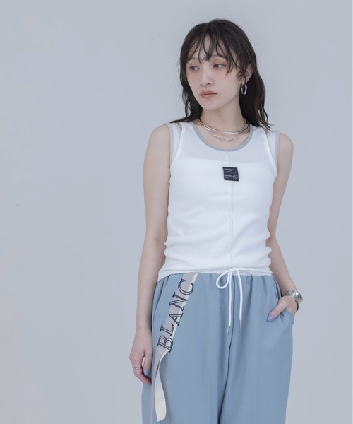 レイヤードライクタンクトップ Eimee Law│Eimee Law & LHELBIE 公式