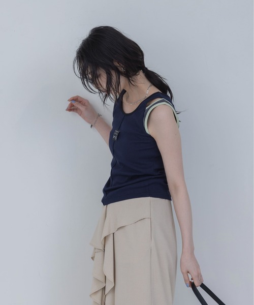 レイヤードライクタンクトップ Eimee Law│Eimee Law & LHELBIE 公式