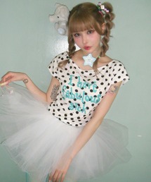 WEB LOGO FLOWER CROP HOOD ZIP-UP（パーカー）｜aeae