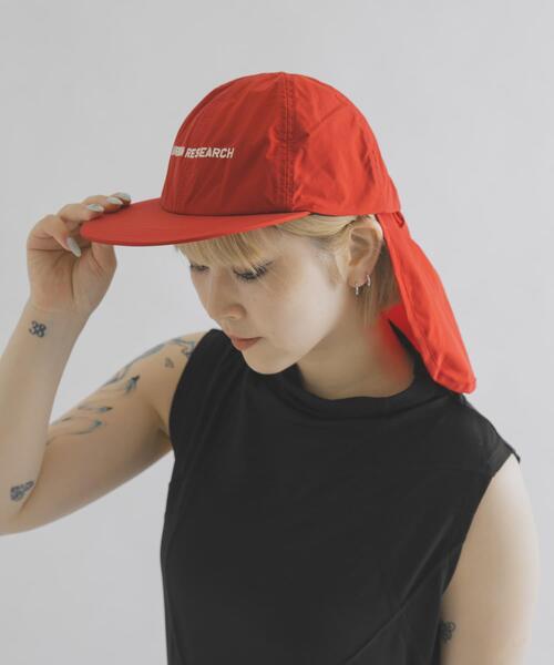THE GOODLAND MARKET(ザグッドランドマーケット)の「ザ グッドランド マーケット SUNSHADE CAP(キャップ・メンズ・レッド/ベージュ/ブラック/ブルー・ONE)」の16枚目の写真