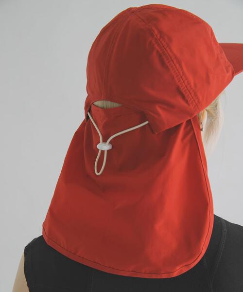 THE GOODLAND MARKET(ザグッドランドマーケット)の「ザ グッドランド マーケット SUNSHADE CAP(キャップ・メンズ・レッド/ベージュ/ブラック/ブルー・ONE)」の18枚目の写真
