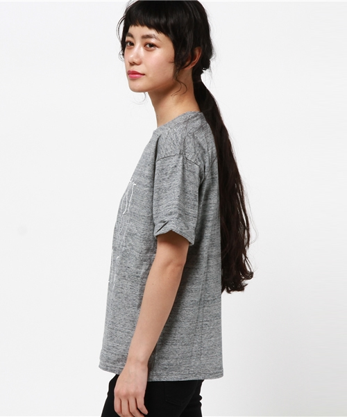 OUTLET(アウトレット)の「【Discoat Parisien】USコットンプリントT(Tシャツ/カットソー・レディース・杢グレー・LARGE/MEDIUM)」の3枚目の写真