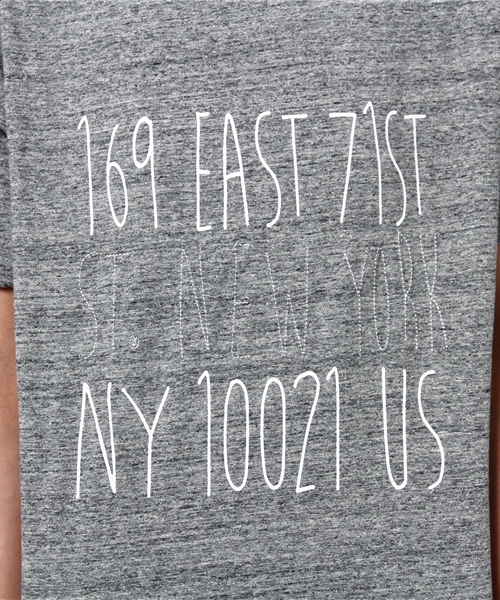 OUTLET(アウトレット)の「【Discoat Parisien】USコットンプリントT(Tシャツ/カットソー・レディース・杢グレー・LARGE/MEDIUM)」の7枚目の写真