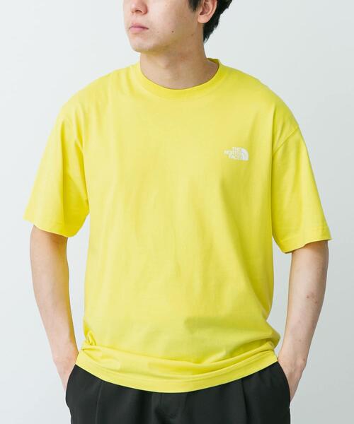 THE NORTH FACE（ザノースフェイス）の「THE NORTH FACE　SHORT-SLEEVE FD GLOBEGRID T-SHIRTS（Tシャツ/カットソー・メンズ・ホワイト/ネイビー・MEDIUM/LARGE）」の6枚目の写真