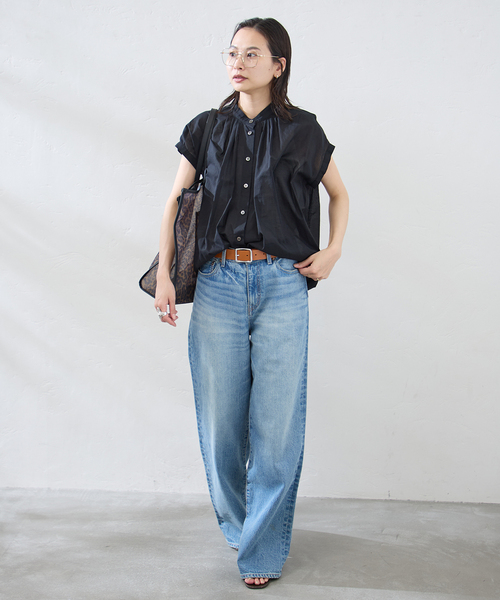 JOURNAL STANDARD(ジャーナルスタンダード)の「《追加3》80ローンタックボリュームシャツ(シャツ/ブラウス・レディース・ブラック/イエロー/レッド・FREE)」の13枚目の写真