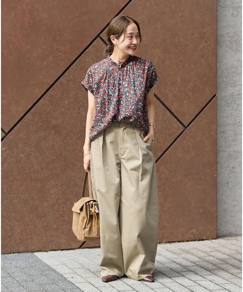 JOURNAL STANDARD(ジャーナルスタンダード)の「《追加3》80ローンタックボリュームシャツ(シャツ/ブラウス・レディース・ブラック/イエロー/レッド・FREE)」の14枚目の写真