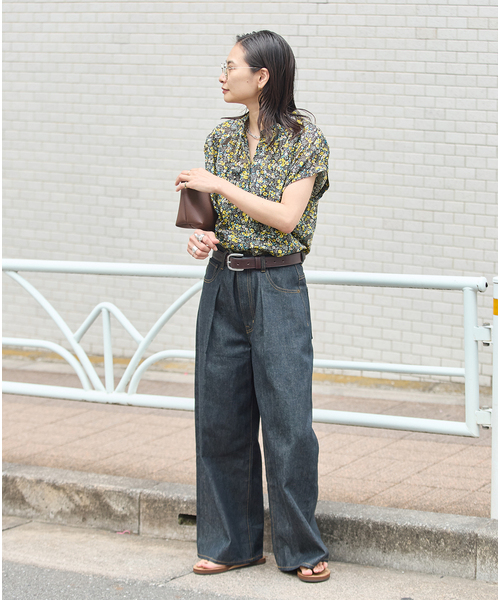 JOURNAL STANDARD(ジャーナルスタンダード)の「《追加3》80ローンタックボリュームシャツ(シャツ/ブラウス・レディース・ブラック/イエロー/レッド・FREE)」の16枚目の写真