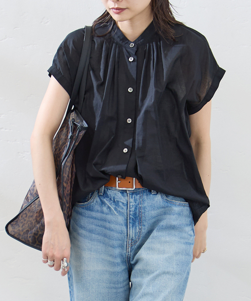 JOURNAL STANDARD(ジャーナルスタンダード)の「《追加3》80ローンタックボリュームシャツ(シャツ/ブラウス・レディース・ブラック/イエロー/レッド・FREE)」の19枚目の写真