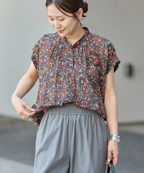 JOURNAL STANDARD(ジャーナルスタンダード)の「《追加3》80ローンタックボリュームシャツ(シャツ/ブラウス・レディース・ブラック/イエロー/レッド・FREE)」の13枚目の写真