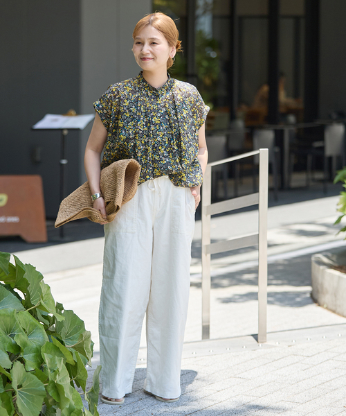 JOURNAL STANDARD(ジャーナルスタンダード)の「《追加3》80ローンタックボリュームシャツ(シャツ/ブラウス・レディース・ブラック/イエロー/レッド・FREE)」の9枚目の写真