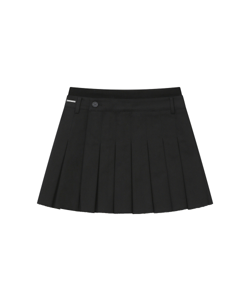 Miseki SEOUL（ミセキソウル）の「Ribbed layered pleats skirt BLACK（スカート・レディース・その他・1/2）」の2枚目の写真