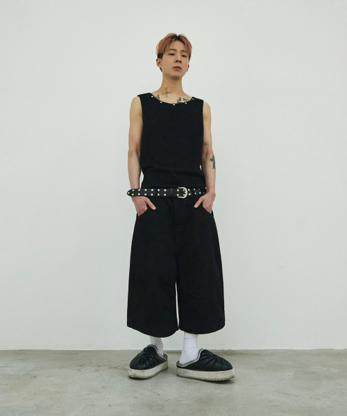 SCALLYWAG（スカリーワグ）の「カーブドダートコットンバミューダショーツ[ブラック]（その他パンツ・レディース・その他・SMALL/MEDIUM）」の2枚目の写真