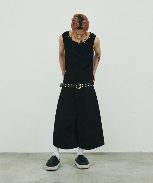 SCALLYWAG（スカリーワグ）の「カーブドダートコットンバミューダショーツ[ブラック]（その他パンツ・レディース・その他・SMALL/MEDIUM）」の3枚目の写真