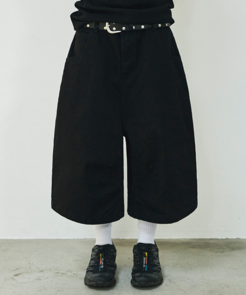 SCALLYWAG（スカリーワグ）の「カーブドダートコットンバミューダショーツ[ブラック]（その他パンツ・レディース・その他・SMALL/MEDIUM）」の11枚目の写真