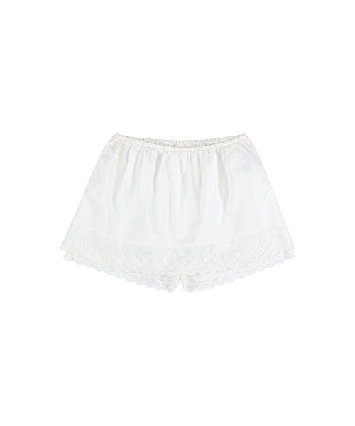ALEXIA STAM(アリシアスタン)の「Lace Divided Skirt /レースキュロット(Tシャツ/カットソー・レディース・ブラック/ホワイト・M/S)」の10枚目の写真