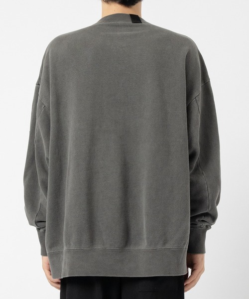 N.HOOLYWOOD(N.ハリウッド)の「CREW NECK SWEATSHIRT(スウェット・メンズ・ダークグレー/ライトブルー・40/38/36)」の19枚目の写真