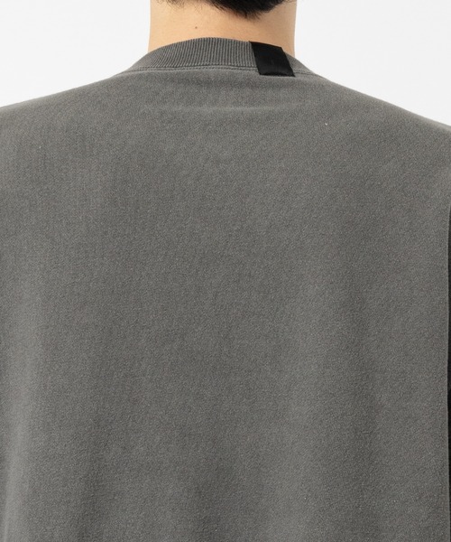N.HOOLYWOOD(N.ハリウッド)の「CREW NECK SWEATSHIRT(スウェット・メンズ・ダークグレー/ライトブルー・40/38/36)」の21枚目の写真