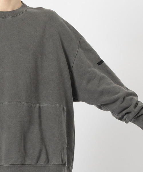 N.HOOLYWOOD(N.ハリウッド)の「CREW NECK SWEATSHIRT(スウェット・メンズ・ダークグレー/ライトブルー・40/38/36)」の22枚目の写真