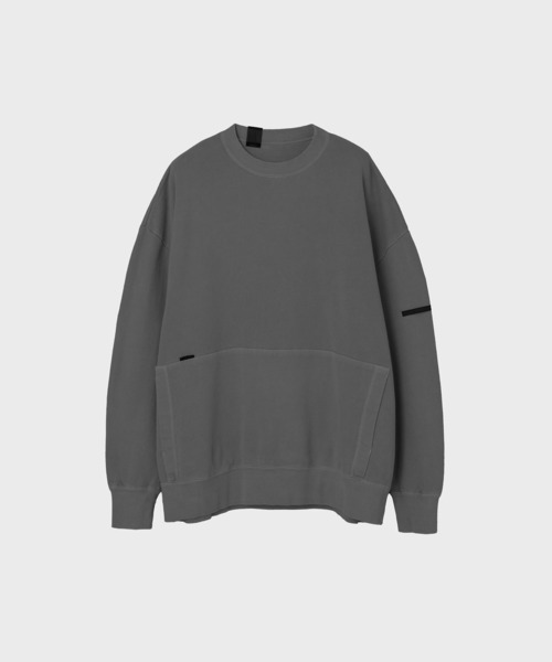 N.HOOLYWOOD(N.ハリウッド)の「CREW NECK SWEATSHIRT(スウェット・メンズ・ダークグレー/ライトブルー・40/38/36)」の16枚目の写真