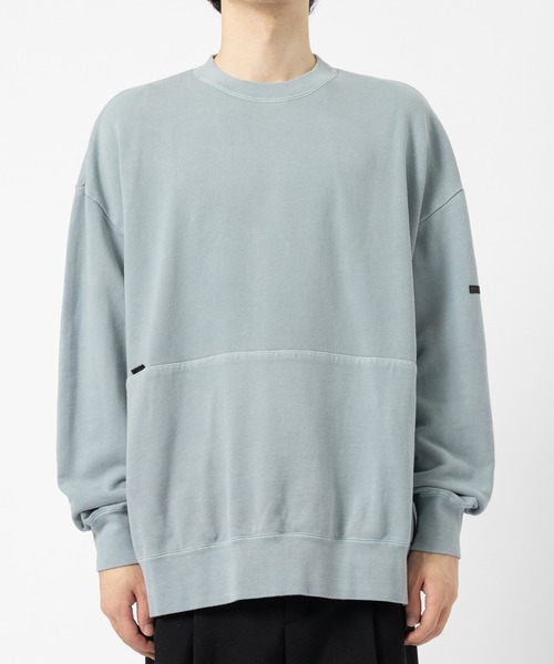 N.HOOLYWOOD(N.ハリウッド)の「CREW NECK SWEATSHIRT(スウェット・メンズ・ダークグレー/ライトブルー・40/38/36)」の17枚目の写真
