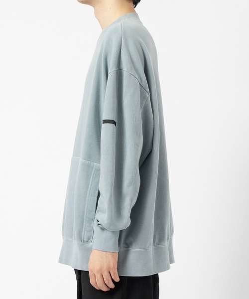 N.HOOLYWOOD(N.ハリウッド)の「CREW NECK SWEATSHIRT(スウェット・メンズ・ダークグレー/ライトブルー・40/38/36)」の18枚目の写真