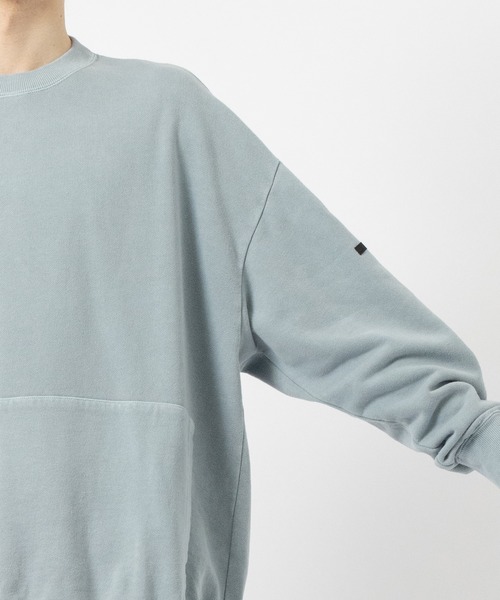 N.HOOLYWOOD(N.ハリウッド)の「CREW NECK SWEATSHIRT(スウェット・メンズ・ダークグレー/ライトブルー・40/38/36)」の10枚目の写真