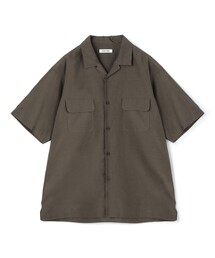 EDITION | コットンシルク オープンカラーシャツ(シャツ/ブラウス)