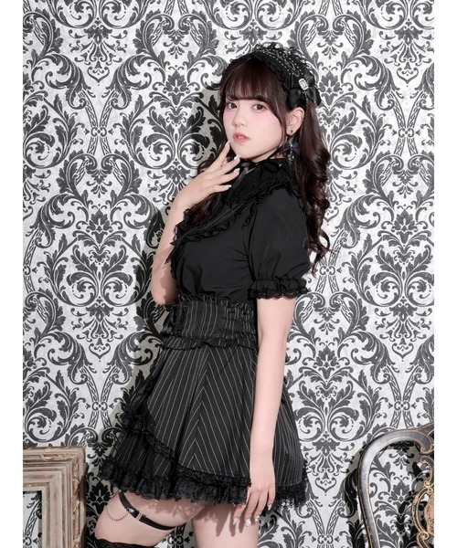 NOEMIE(ノエミー)の「ゴシックヨークジャボリボンブラウス(シャツ/ブラウス・レディース・パープル/ブラック/オフホワイト・M)」の11枚目の写真