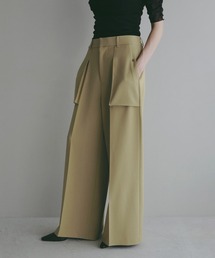 2WAY FRILL NECK CUT TOPS（Tシャツ/カットソー）｜MANOF（マノフ）の