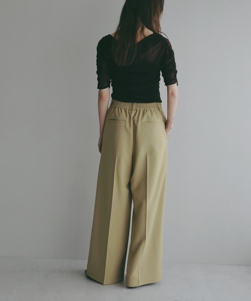 MANOF(マノフ)の「OUT POCKET WIDE PANTS(その他パンツ・レディース・グレー/ネイビー/ベージュ・M/S)」の17枚目の写真
